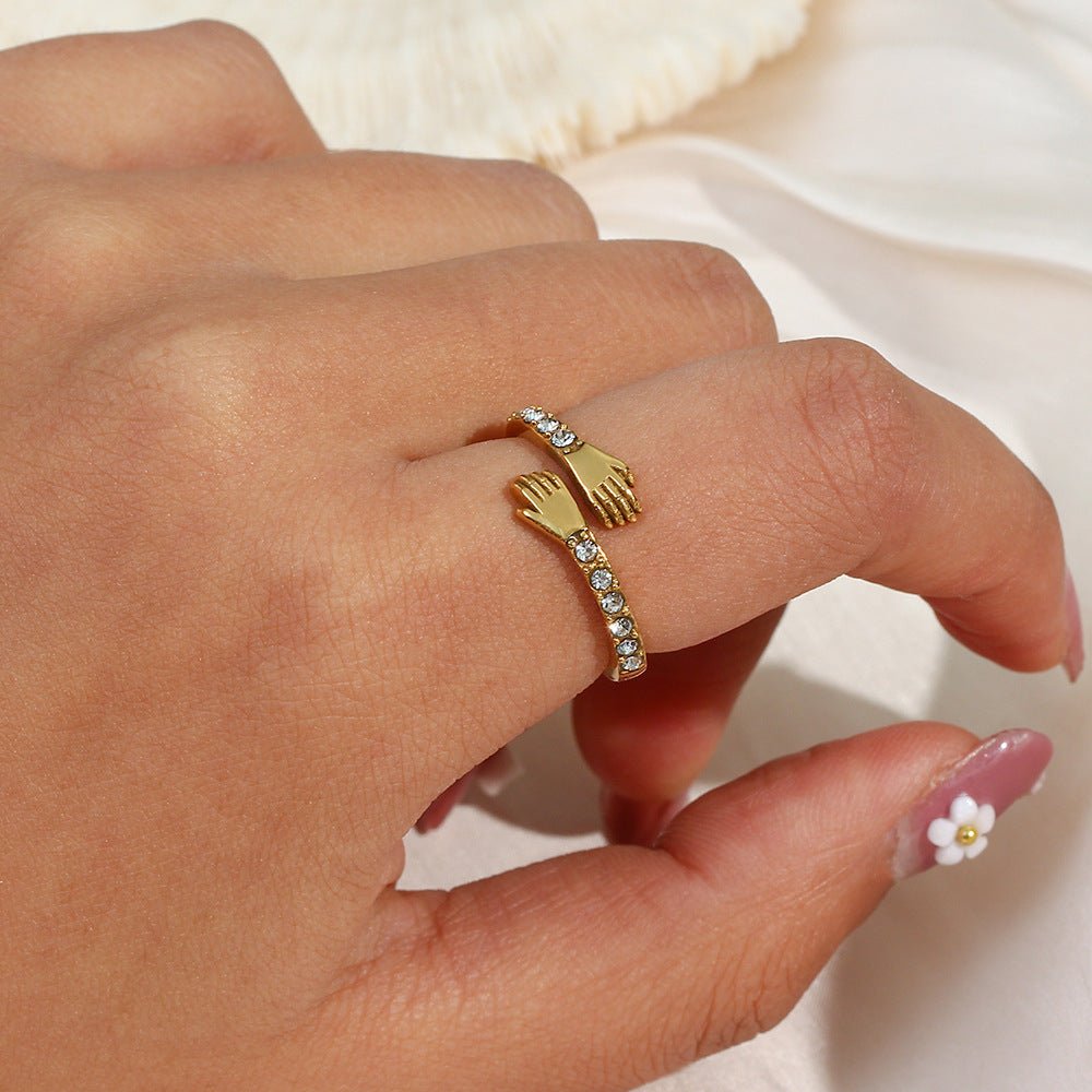 Amaryllis Gold Ring